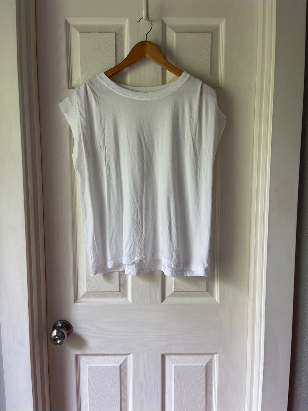 LOFT Boxy White Tee Shirt